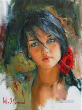 Pretty Girl MIG 36 Impressionist Oil Paintings